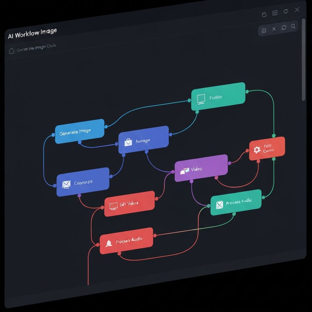 AI Workflow Builder - Visual node-based editor for AI pipelines
